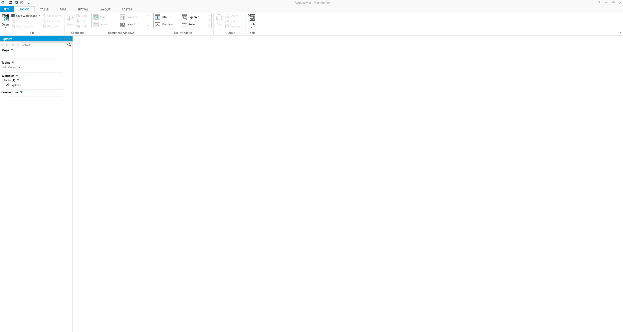 Import Shapefile into Mapinfo